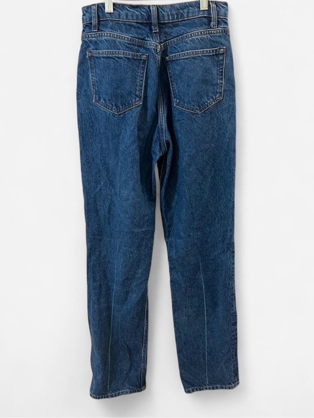 Reformation High-Rise Straight Jeans Size 25 with Long 31” Inseam Button Fly - Picture 5 of 8